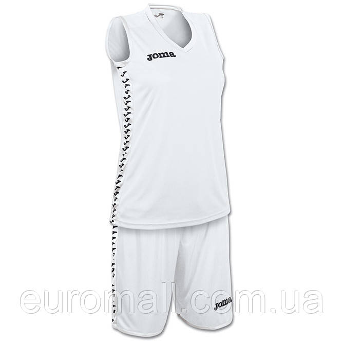 Баскетбольна форма жіноча біла Joma PIVOT 1227W005 1227W005 Розмір EU: L