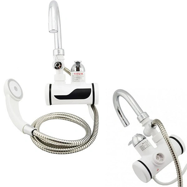 Кран з електро кран з вбудованим водонагрівачем Water Heater MP 5208 підігрівом TP-69, фото 1