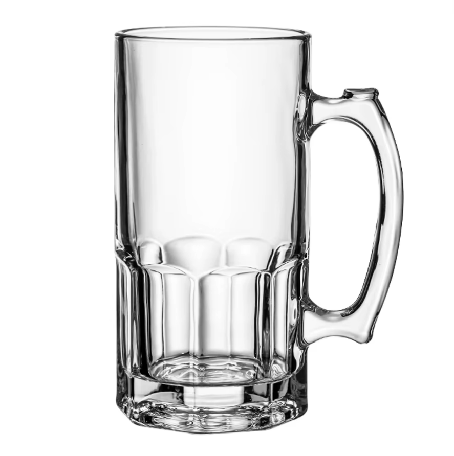 Набір пивних кухлів Стронг бор 1000 мл 2 шт Helios BMZ2133A, фото 1