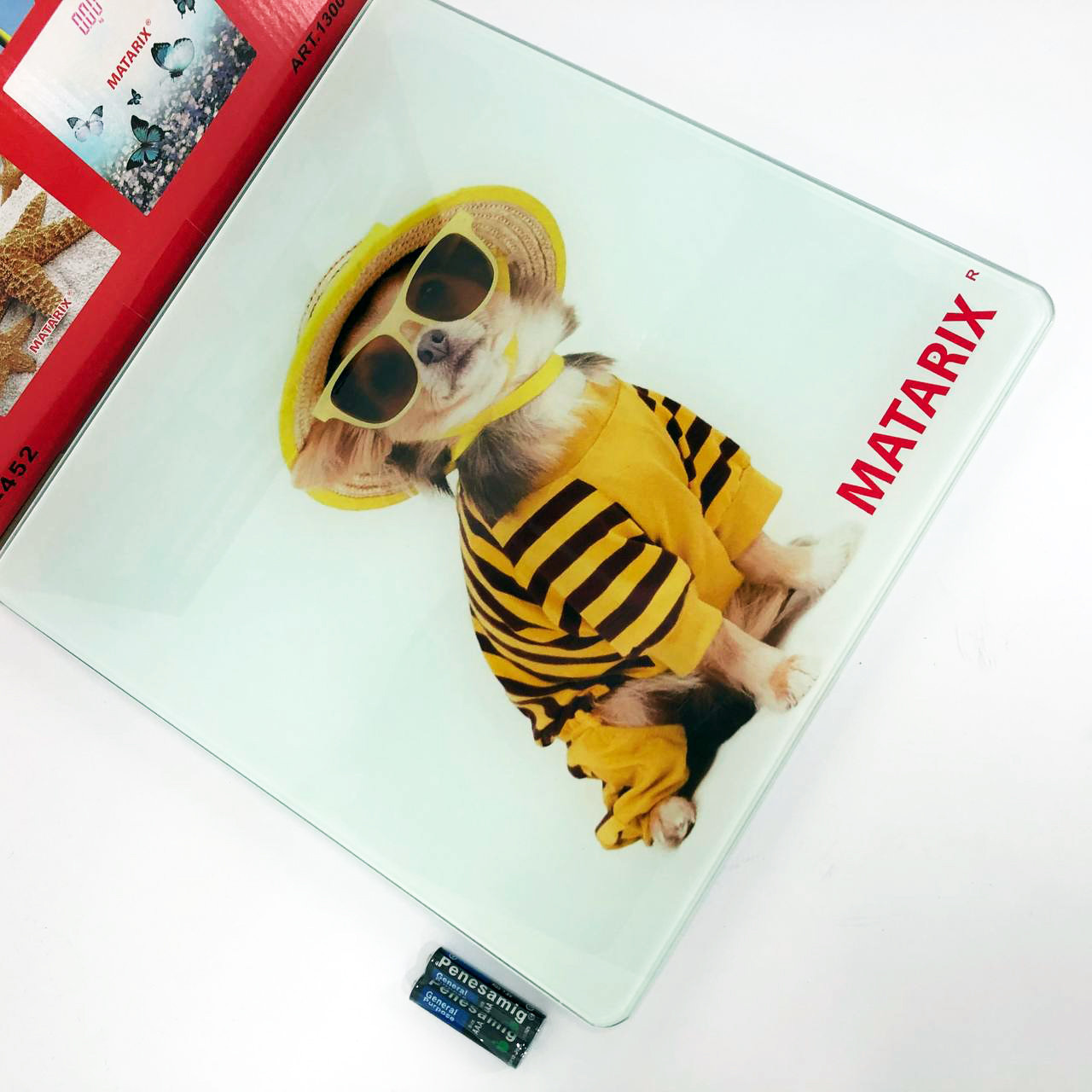 Ваги підлогові ваги для зважування тіла MATARIX MX-452 180 кг для контролю здоров'я і фітнесу VQ-25, фото 1