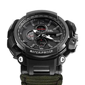 Тактичні військові годинники Yuzex G7 Green з паракордом вогнем-градусником ліхтариком викруткою