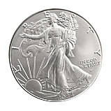Срібна монета 1 Долар США 2024 Liberty 31,1 грама — Шапальна Свобода, Американський орел 999,9, фото 5