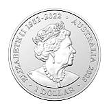 Інвестиційна монета 1$ 50-річчя Сіднейського оперного театру срібло 999 1 унція 2023 р., фото 4