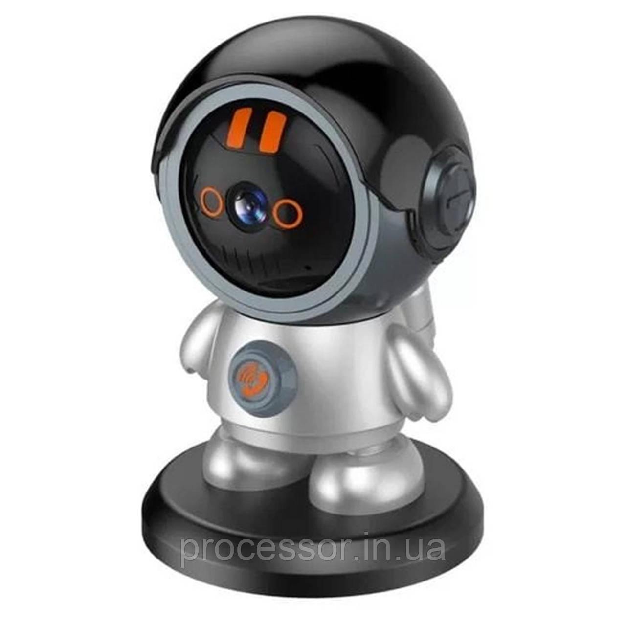 Відеорадіо няняня поворотна 8936 WiFI з 2K бездротова кімнатна камера зі зворотним зв'язком у формі робота, фото 1