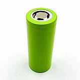 Акумулятор високої ємності Li-ion DL 26650-5000mAh акумулятор літій-іонний 3,7 В-4,2 В 18,5Wh зелений, фото 5