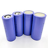 Циліндричний акумулятор Li-ion XLY 26650 4000mAh Літій-іонний 3,7v-4,2v 14,8 Вт синій, фото 2