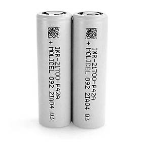 Високоточний акумулятор Molicel INR21700-P42A (4200 mAh, 45A, 3,7V, ≤10mΩ, Li-ion) акумулятор для FPV