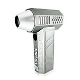 Автомобільний турбовентилятор 5В1 Mini Jet Fan Virellix X8 PLUS пилосос із набором насадок мінідуйчик від пилу, фото 3