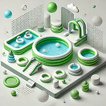 Басейни, водяні килимки