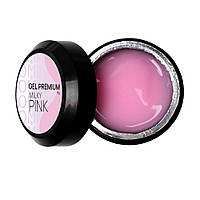 Гель для нарощування Komilfo Gel Premium  milky-pink, 15 г