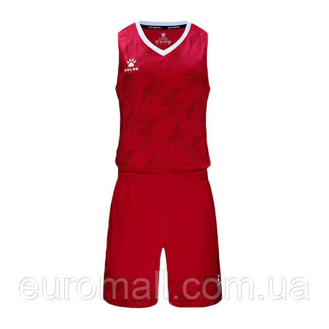 Комплект баскетбольної форми Kelme BRUKLIN червоний 3591052.9600 3591052.9600 Розмір EU: XL