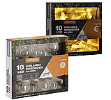 Сонячна гірлянда GardenLine SOL3606 10 LED 3,8 м теплий білий для саду, фото 4