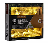 Сонячна гірлянда GardenLine SOL3606 10 LED 3,8 м теплий білий для саду, фото 11