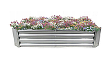 Садова грядка Garden Line ZAK8298 180x90x30 см оцинкована для овочів, фото 5