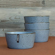 Сервіз столовий Ardesto Fasano grey 30 предметів кераміка, фото 2