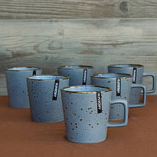 Сервіз столовий Ardesto Fasano grey 30 предметів кераміка, фото 3