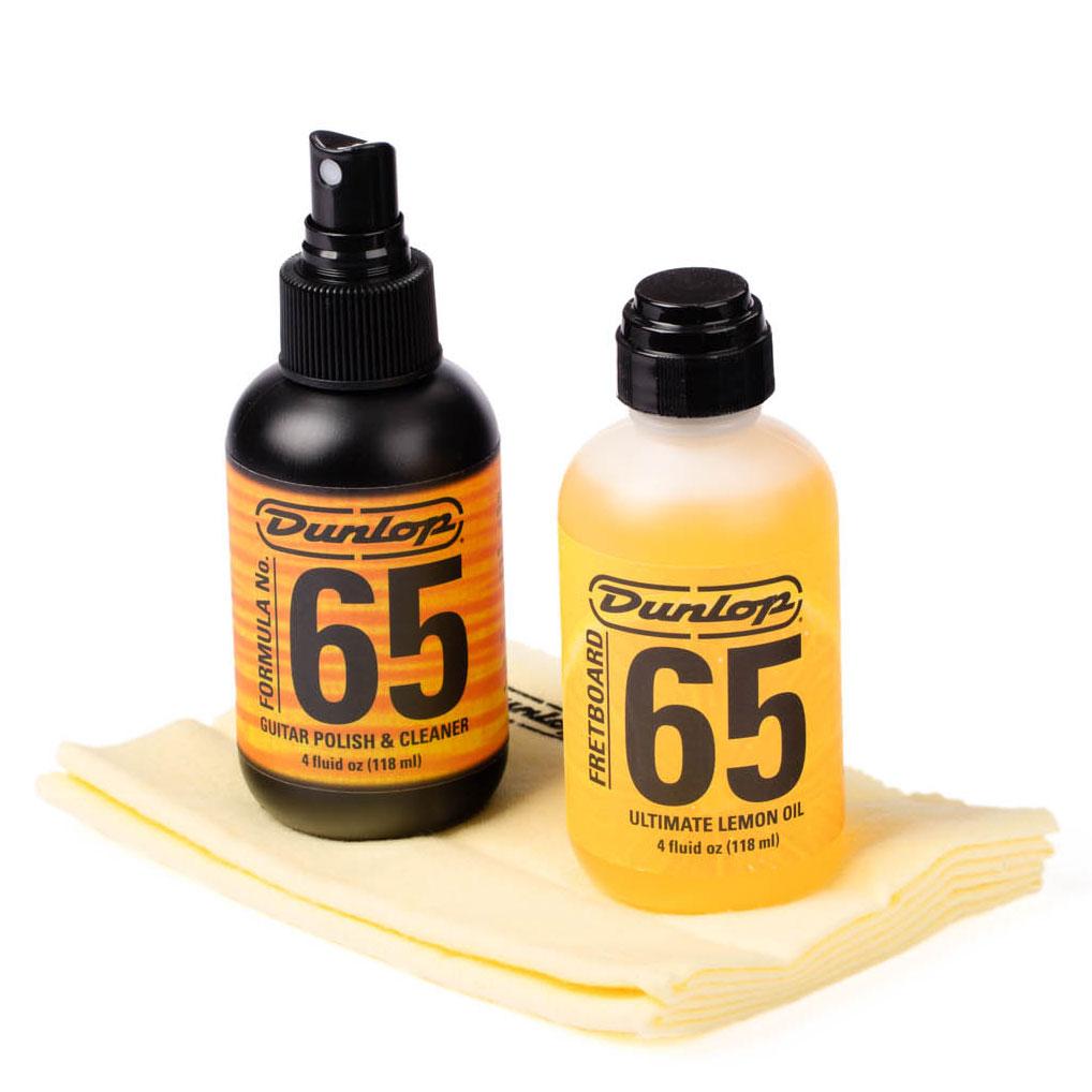 Набір засобів по догляду за гітарою DUNLOP 6503 SYSTEM 65 BODY AND FINGERBOARD CLEANING KIT, фото 1