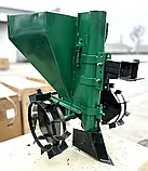 Картоплесаджалка КСП-45 (АМ) на мотоблок (мототрактор) з об'ємом бункера 45л і кроком висадки бульб від 20-30см, фото 8