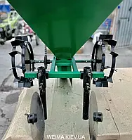 Картоплесаджалка КСП-45 (АМ) на мотоблок (мототрактор) з об'ємом бункера 45л і кроком висадки бульб від 20-30см