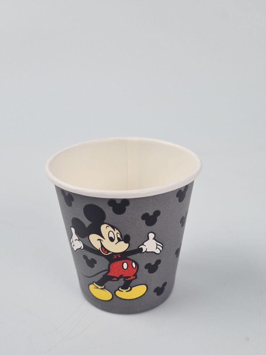 Паперові одноразові склянки 110 мл "MICKEY MOUSE" (50 шт.)