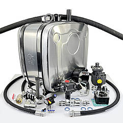 Гідравліка на тягач MAN (повна комплектація, бічний ал. бак)