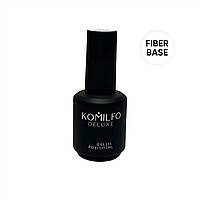 Komilfo Fiber Base - база для нігтів з нейлоновими волокнами, 15 мл