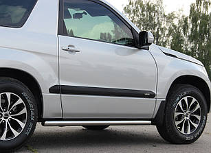 Бокові труби 2 шт нерж Suzuki Grand Vitara 2012-2015