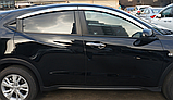 Дефлектори вікон хромовані (вітровики) Honda M-NV/X-NV 2019 (Autoclover/ Південна Корея), фото 2