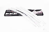 Дефлектори вікон хромовані (вітровики) Honda M-NV/X-NV 2019 (Autoclover/ Південна Корея), фото 6
