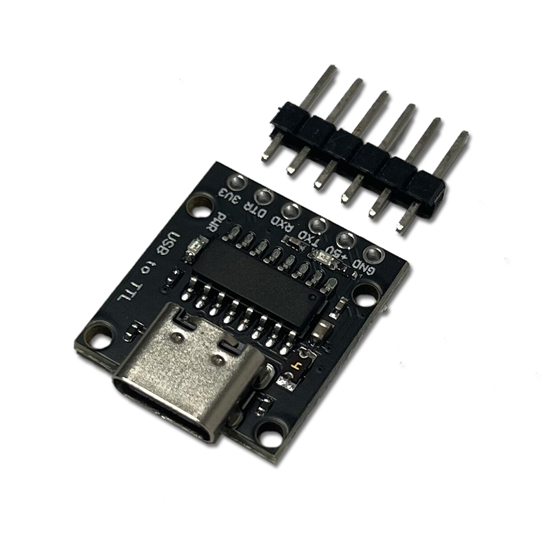 Модуль USB-TTL CH9340C PRO MINI Downloader, 5В, Windows/macOS/Linux, Type-C