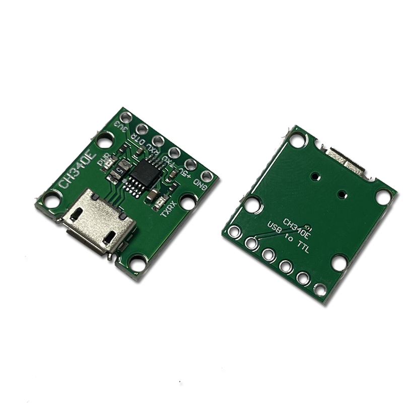 Модуль USB-TTL CH340E PRO MINI Downloader, 5В, Windows/macOS/Linux, Micro-USB
