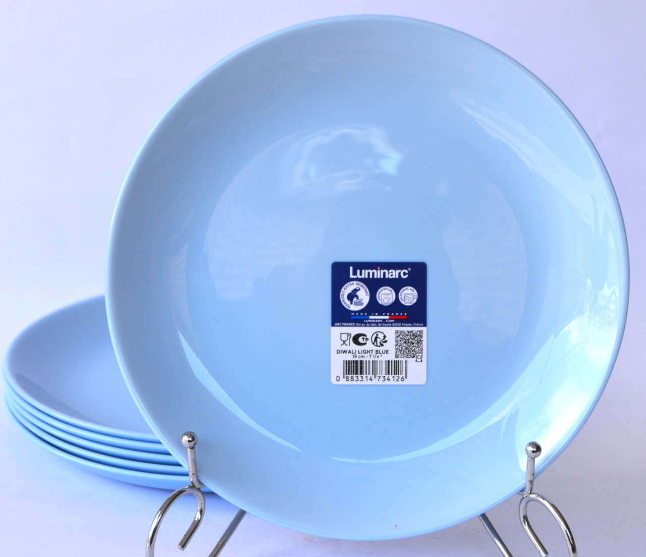 Тарілка десертна Luminarc Diwali Light Blue 19 см