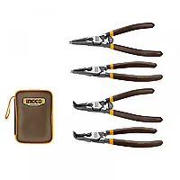 Набір знімачів стопорних кілець 4 пр INGCO HCCPS26180