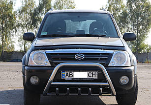 Кенгурятник WT004 (нерж) Suzuki XL7 1998-2006