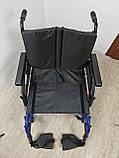 Широкий інвалідний візок 56 см Breezy Rubix XL Option б/в, фото 5