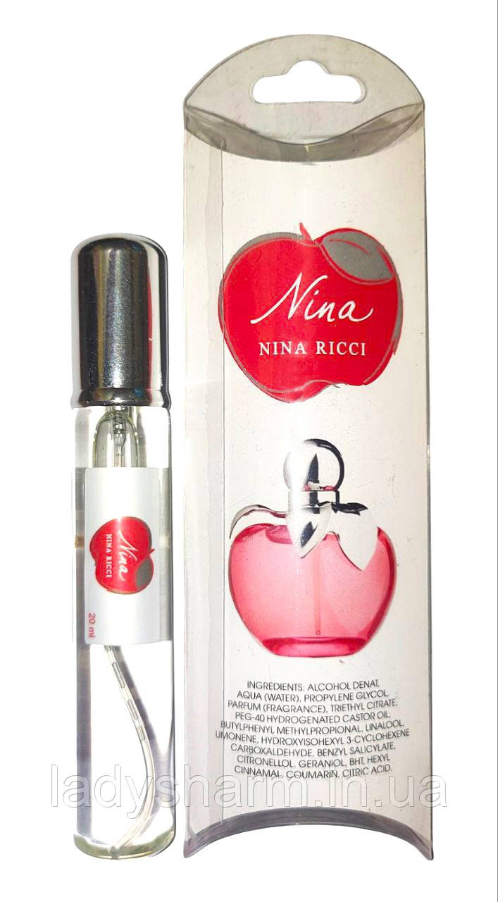 Жіночий міні парфум Nina Ricci Nina ( Ніна Річчі Ніна ) , 20 мл, фото 1