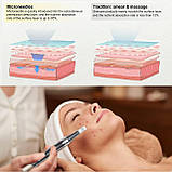 Ручка для мікроголки, електрична ручка PELCAS Derma Pen Акумуляторна регульована швидкість Dermapen мікроголки, фото 4