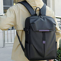 Рюкзак міський Lesko BLH6868 Black для ноутбука 14" 3 шт., фото 2