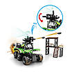 Крутий дитячий конструктор Ігрові баталії хлопчикові 310 деталей Великий бойовий автомобіль позашляховик стріляє, фото 4