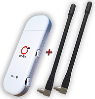 Мобільний модем 4G LTE 3G Wi-Fi роутер Olax F90 USB і 2 антени на 4db (KS, VD, Life) MiMo