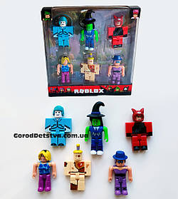 Колекційні фігурки герої Роблокс ROBLOX 6 фігурок висота 7 см рухомі кінцівки