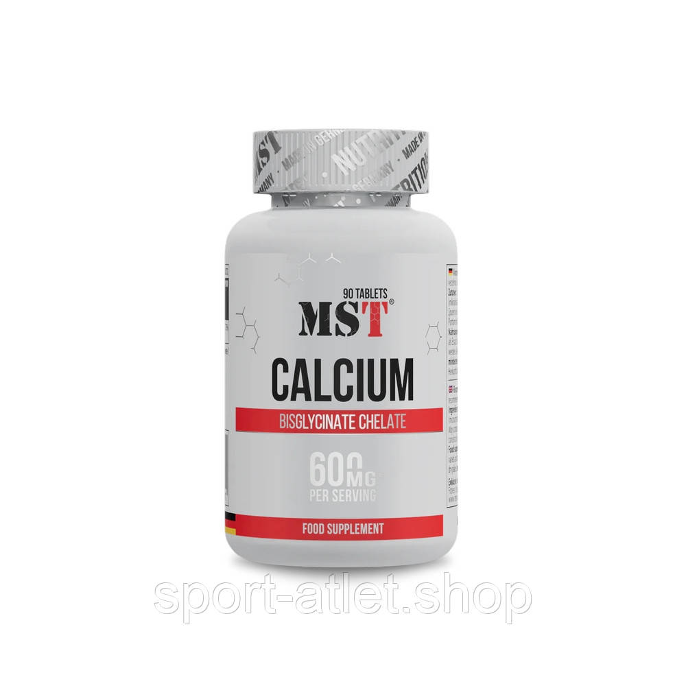 Вітаміни та мінерали MST Calcium Chelate, 90 таблеток