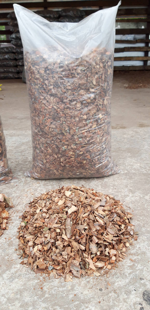 Грунт субстрат кора сосни середня 50л, фото 1