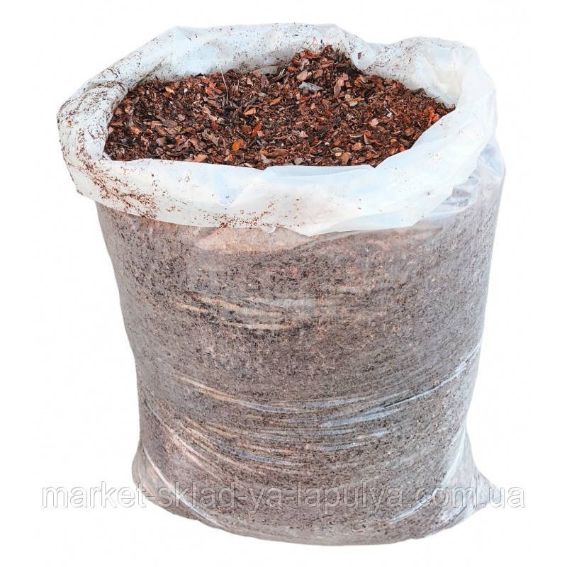 Ґрунт субстрат кора зношуй мульчу 50 л, фото 1