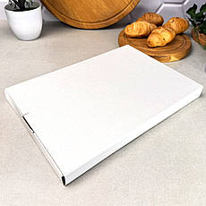 Скляне сервірувальне блюдо 29 см Томат, фото 4