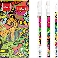 Ручка кулькова 0,7 мм "Luva" Ellott ET-816 синя