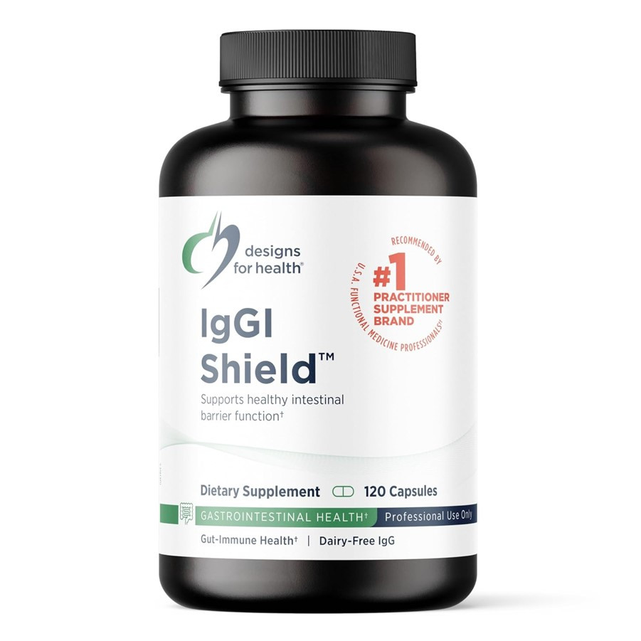 Designs for Health IgGI Shield / Імуноглобулін здорова бар'єрна функція кишківника 120 капсул