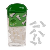 Драже з м'ятним смаком у формі маленьких пенісів Candy Willies Mint, 18 г
