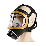 Промисловий протигаз-респіратор GM-0027 з фільтром-картриджем (без насоса), фото 4