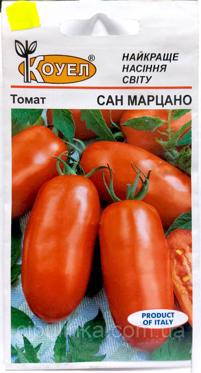 Томат Сан Марцано Італія 0.5 г, фото 1